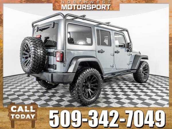 Lifted 2014 *Jeep Wrangler* Unlimited Sport 4x4 for sale in Spokane Valley, WA – photo 5