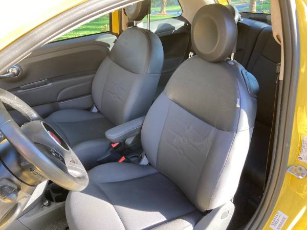 2013 Fiat 500 (Yellow) - cars & trucks - by owner - vehicle... for sale in Lynchburg, VA – photo 11