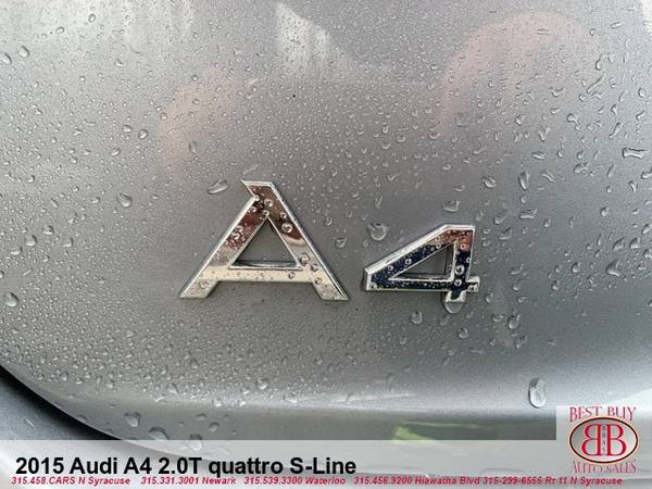 2015 AUDI A4 SLINE (EVERYBODY IS APPROVED) - - by for sale in Waterloo, NY – photo 12