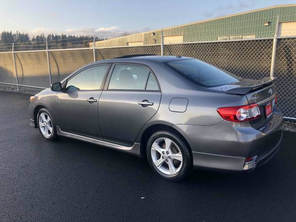 2011 Toyota Corolla S 5sp manual trans - cars & trucks - by dealer -... for sale in Tacoma, WA – photo 7