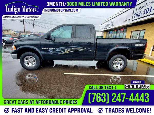 2005 Dodge Ram 1500 SLT 3mo 3 mo 3-mo 3000 mile warranty PRICED TO for sale in Ramsey , MN – photo 3