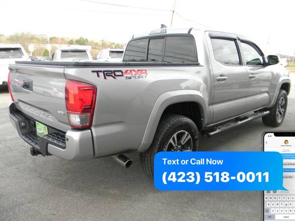 2016 TOYOTA TACOMA DOUBLE CAB - EZ FINANCING AVAILABLE! - cars &... for sale in Piney Flats, TN – photo 5