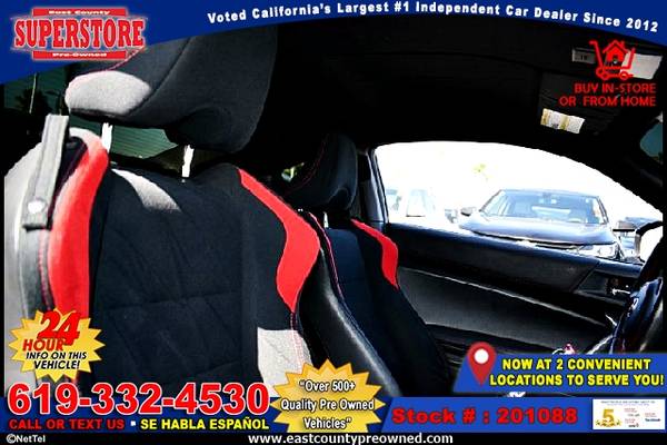 2013 SCION FR-S BASE Coupe-EZ FINANCING-LOW DOWN! - cars & trucks -... for sale in El Cajon, CA – photo 6