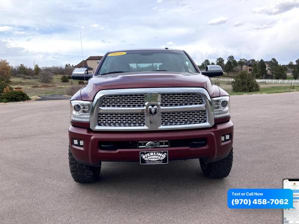 2016 RAM 2500 4WD Crew Cab 149 Laramie Power Wagon - CALL/TEXT for sale in Sterling, CO – photo 2