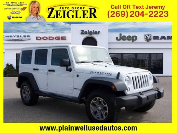 *2016* *Jeep* *Wrangler Unlimited* *Rubicon* - cars & trucks - by... for sale in Plainwell, MI – photo 4