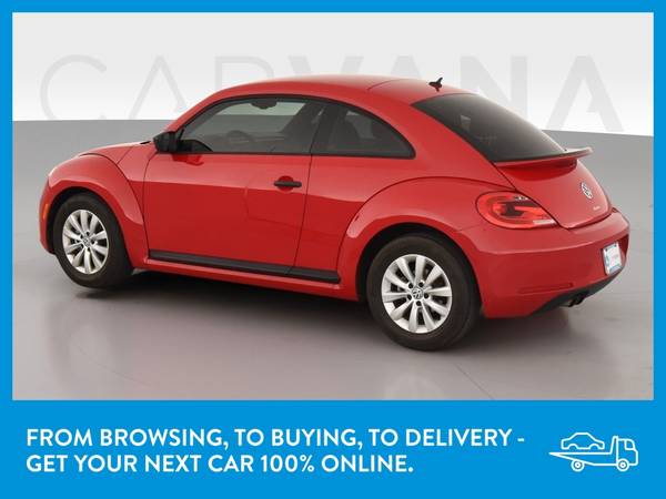 2016 VW Volkswagen Beetle 1 8T S Hatchback 2D hatchback Red for sale in Arlington, District Of Columbia – photo 5