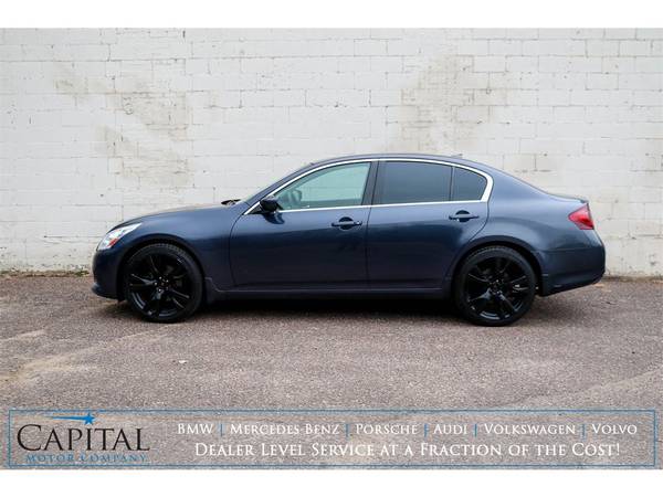 2012 INFINITI G37x Luxury Car! Blacked Out 20" Rims, Nav, Heated... for sale in Eau Claire, MN – photo 2