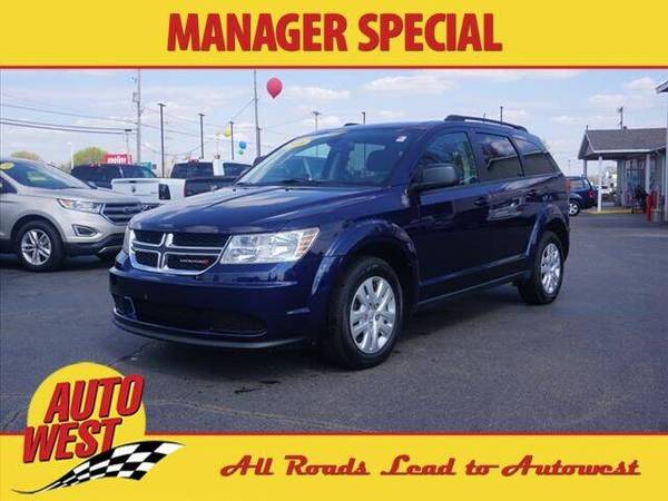 2018 Dodge Journey SE AWD 3RD Row Seat - - by dealer for sale in Plainwell, MI
