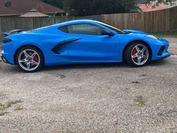2020 Rapid Blue Corvette - cars & trucks - by owner - vehicle... for sale in Judson, TX – photo 2