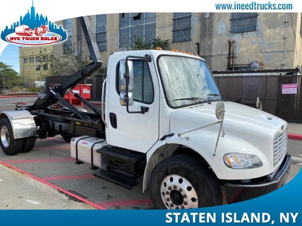 2014 FREIGHTLINER M2 HOOKLIFT NON CDL AUTOMATIC CUMMINS ENGIN-maryland for sale in Staten Island, District Of Columbia – photo 4