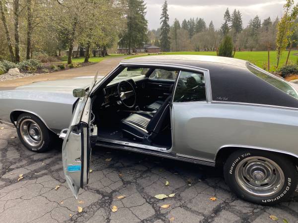 1970 Chevrolet Monte Carlo - cars & trucks - by owner - vehicle... for sale in Vancouver, OR – photo 3