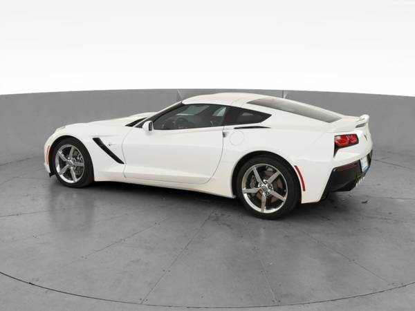 2014 Chevy Chevrolet Corvette Stingray Coupe 2D coupe White -... for sale in Fort Myers, FL – photo 6