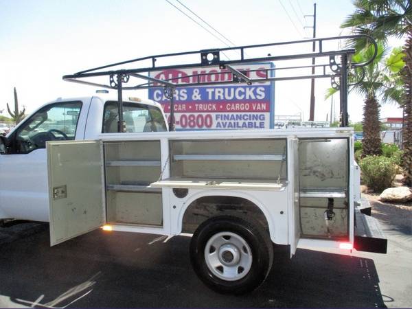 2008 Ford Super Duty F-350 4WD Regular Cab Service Work Truck with... for sale in Tucson, AZ – photo 9