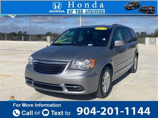2015 Chrysler Town and Country Touring van Billet Silver Metallic for sale in Jacksonville, FL