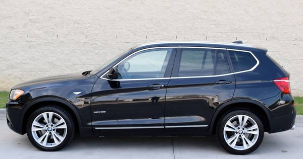 Black 2011 BMW X3 35i - Sport Package - Pano Roof - 92k Miles - cars for sale in Raleigh, NC – photo 2