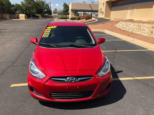 2013 HYUNDAI ACCENT GS, Red, 80k miles! hatchback! for sale in El Paso, TX – photo 2
