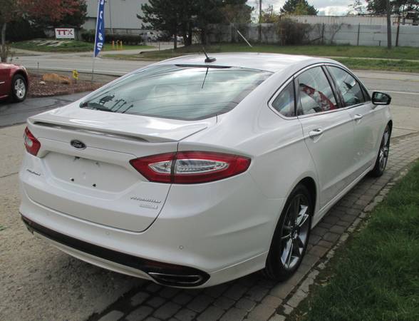LIKE NEW!*2013 FORD FUSION "TITANIUM"*LEATHER*MOONROOF*RUST FREE*CLEAN for sale in Waterford, MI – photo 7