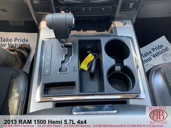 2013 DODGE RAM 1500 HEMI 5.7L 4X4! FULLY LOADED! FINANCING!!! APPLY!!! for sale in N SYRACUSE, NY – photo 18