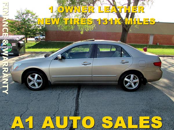 1 owner 2005 HONDA ACCORD EX-L 4cyl 131k warranty - cars & trucks -... for sale in Willowbrook, IL – photo 8