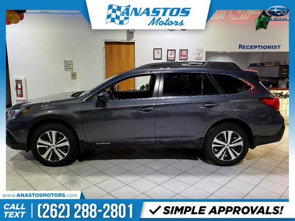 2018 Subaru Outback 2 5i 2 5 i 2 5-i Limited FOR ONLY 357/mo! for sale in Kenosha, WI – photo 5