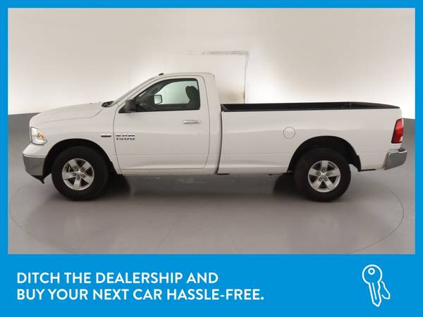 2018 Ram 1500 Regular Cab Lone Star Pickup 2D 8 ft pickup White for sale in Palmdale, CA – photo 4