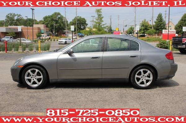 2004 *INFINITI**G35* 88K LEATHER SUNROOF KEYLESS GOOD TIRES 114253 for sale in Joliet, IL – photo 8