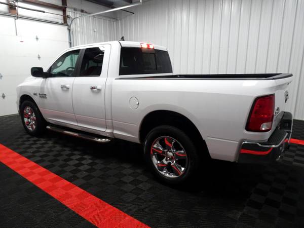 2018 RAM 1500 Big Horn 4WD Quad Cab pickup White - cars & trucks -... for sale in Branson West, MO – photo 3