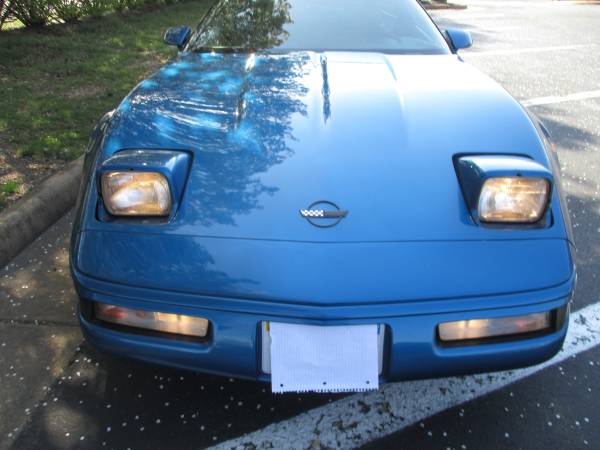 1992 Chevrolet Corvette Coupe V8 Blue for sale in Springfield, District Of Columbia – photo 2
