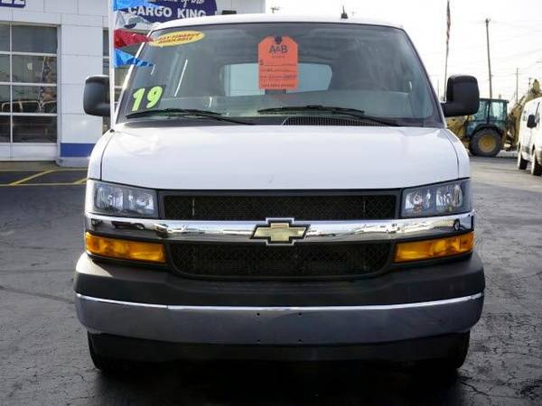 2019 Chevy Chevrolet Express 2500 Cargo van White - cars & trucks -... for sale in Roseville, MI – photo 2