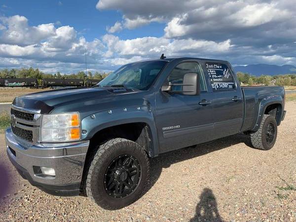 2011 Chevrolet Silverado 3500 HD Crew Cab - Financing Available! for sale in Kalispell, MT – photo 2