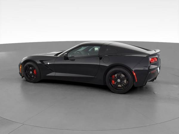 2014 Chevy Chevrolet Corvette Stingray Coupe 2D coupe Black -... for sale in Morgantown , WV – photo 6