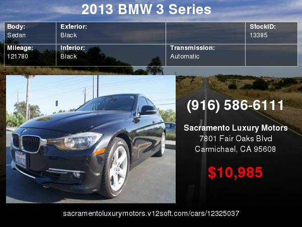 2013 BMW 3 Series 328i LOADED NAVIGATION WARRANTY * NO CREDIT BAD... for sale in Carmichael, CA – photo 22
