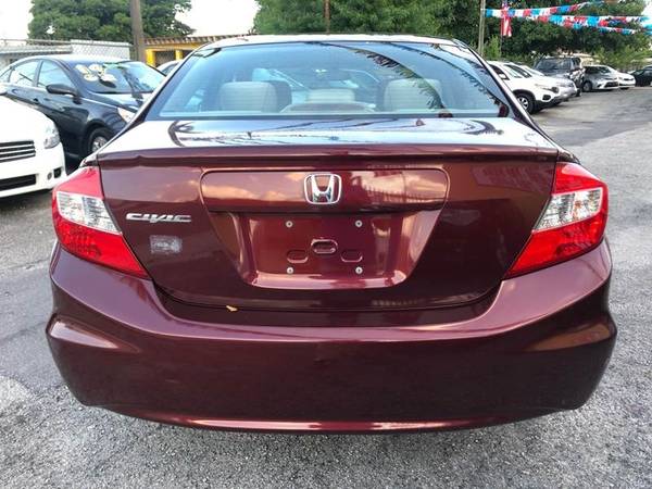 2012 Honda Civic LX 4dr Sedan 5A for sale in Miami, FL – photo 8