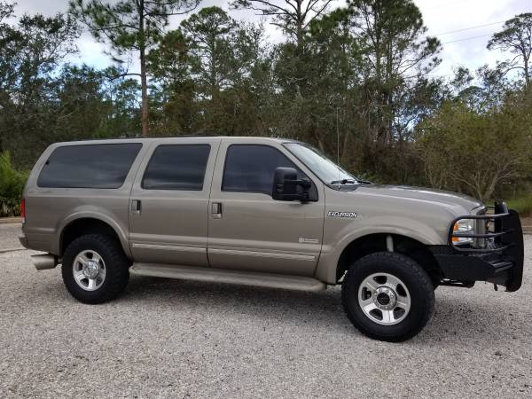 2005 Diesel ford Excursion Limited - cars & trucks - by owner -... for sale in Panama City Beach, FL – photo 2