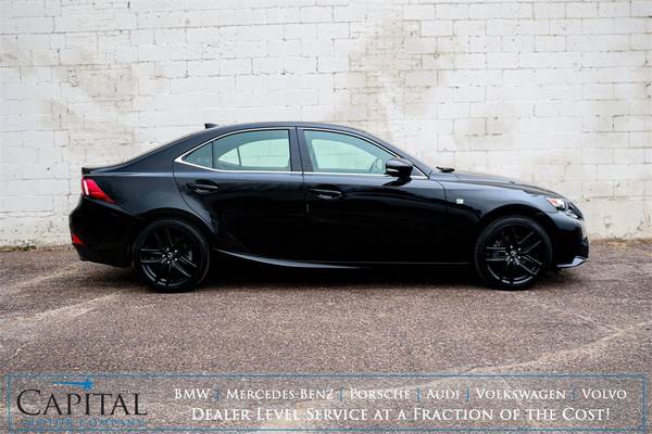 Incredible Stance! All-Wheel Drive Lexus IS250 F-SPORT w/LEDs, Nav,... for sale in Eau Claire, WI – photo 10