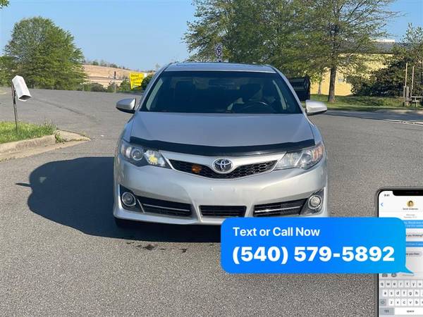 2014 TOYOTA CAMRY SE 750 DOWN/375 A Month - - by for sale in Fredericksburg, VA – photo 3