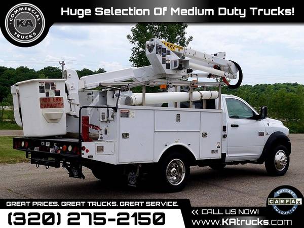 2012 Ram 5500 37 5ft 37 5 ft 37 5-ft Bucket Truck 4WD 4 WD 4-WD 6 7L for sale in Dassel, MN – photo 4