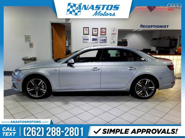 2018 Audi A4 A 4 A-4 FOR ONLY 364/mo! - - by dealer for sale in Kenosha, WI – photo 5