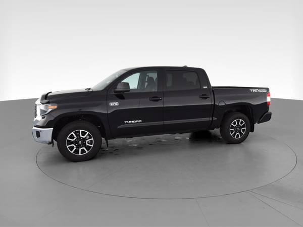 2020 Toyota Tundra CrewMax SR5 Pickup 4D 5 1/2 ft pickup Black - -... for sale in Madison, WI – photo 4
