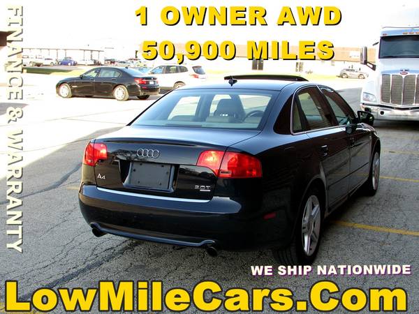 low miles 2008 Audi A4 Quattro sedan 50k - cars & trucks - by dealer... for sale in Willowbrook, IL – photo 5