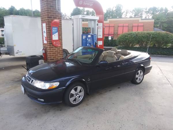2003 Saab 9-3 SE convertible - cars & trucks - by owner - vehicle... for sale in Glasgow, VA