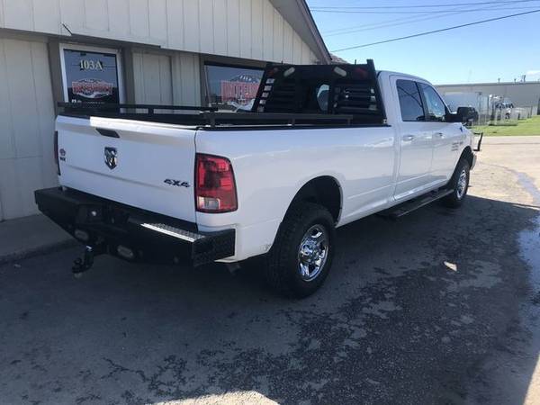 2013 RAM 2500 SLT Crew Cab LWB pickup White for sale in Bethel Heights, AR – photo 3