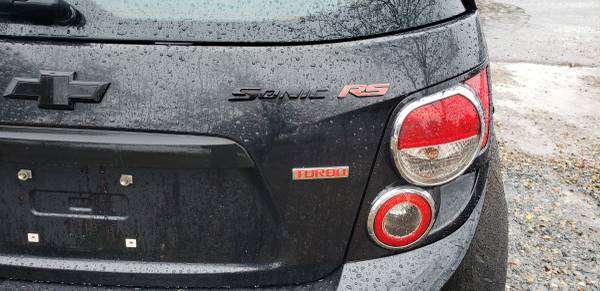 2013 CHEVY SONIC RS TURBO 6 SPD 84700 MILES! - - by for sale in Hyannis, MA – photo 6