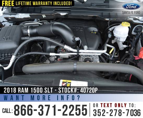 2018 Ram 1500 SLT 4WD *** Cruise Control, Camera, Bluetooth *** -... for sale in Alachua, AL – photo 16