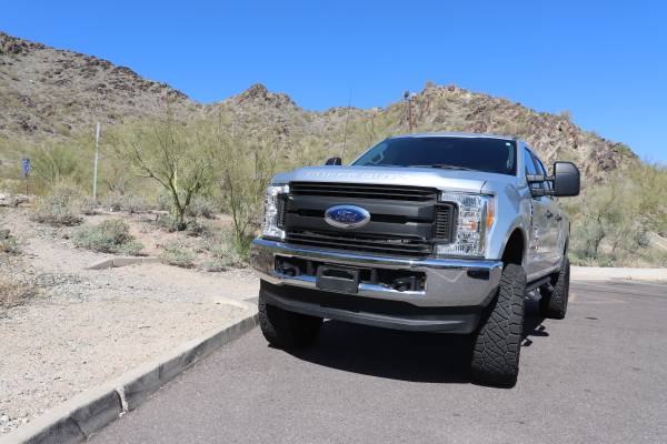 LIFTED 2017 FORD F350 CREW CAB 4X4 DIESEL/sim to: Chevrolet Ram for sale in Phoenix, AZ – photo 8
