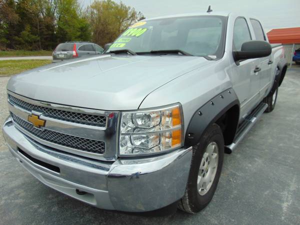 1 OWNER VEHICLE! 2012 CHEVY SILVERADO LT CREW CAB 4X4 - cars & for sale in CHURUBUSCO, IN, IN – photo 4