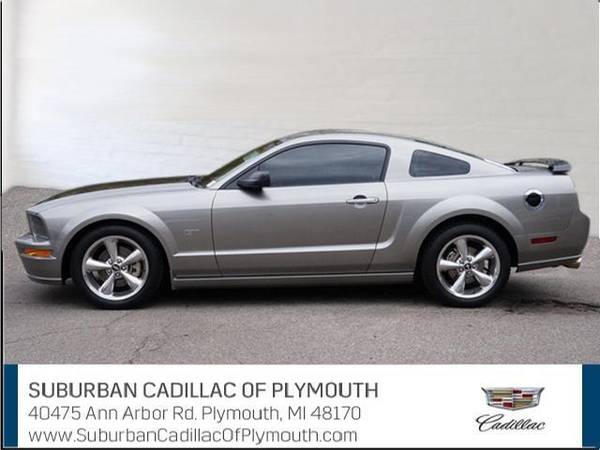 2008 Ford Mustang coupe GT Premium - Ford Vapor Silver Clearcoat... for sale in Plymouth, MI