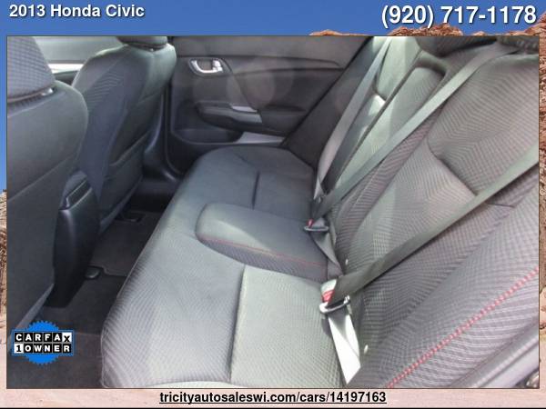 2013 HONDA CIVIC SI 4DR SEDAN Family owned since 1971 - cars & for sale in MENASHA, WI – photo 20
