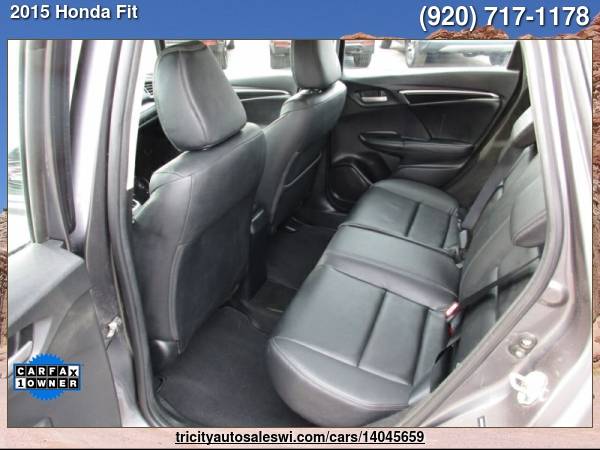 2015 HONDA FIT EX L 4DR HATCHBACK Family owned since 1971 - cars & for sale in MENASHA, WI – photo 20