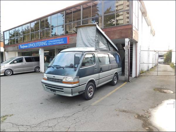 1992 Toyota Hiace Diesel Camper Pop-Top 4WD 90,000 Miles - cars &... for sale in Richmond, SC – photo 3